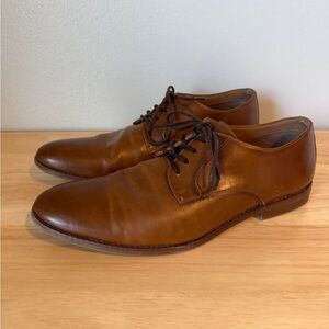 Men's 12 Brown Leather Dress Shoes